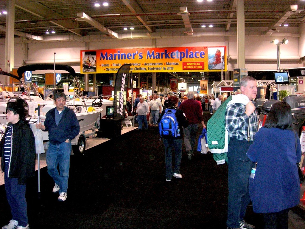 Opening day at the 2011 Toronto International Boat Show photo copyright TIBS http://torontoboatshow.com taken at  and featuring the  class